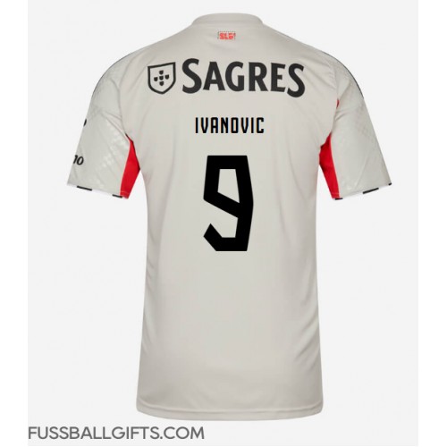Benfica Franjo Ivanovic #9 Fußballbekleidung 3rd trikot 2025-26 Kurzarm